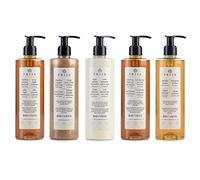 PRIJA Ensemble de cosmétiques : savon liquide, bain moussant, shampoing cheveux, crème hydratante, gel douche 5x380ml Taille unique