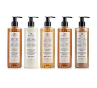 PRIJA Ensemble de cosmétiques : shampoing cheveux, savon liquide, crème hydratante, bain moussant, gel douche 5x380ml Taille unique