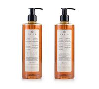 Prija Gel Douche et Shampooing 2 en 1 Vitalisant avec Extrait de Ginseng, Gel Lavant Hydratant et Énergisant pour les Cheveux et le Corps avec Pompe Doseuse 2 x 380ml