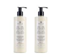 Prija Crème Hydratante pour les Mains et le Corps à la Vitamine E (2 x 380 ml) - Efficacité Hydratante - Testée Dermatologiquement - Peau Douce et Soyeuse