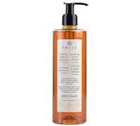 PRIJA Shampooing-gel douche liquide 2 en 1 à l'extrait de ginseng, avec pompe, vegan (380 ml)