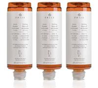 PRIJA shampooing/gel douche liquide au ginseng, recharge pour distributeur, VEGAN 360 ml (3x360ml, ginseng)