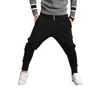Prijoyhe Pantalon de jogging pour homme Coupe slim - Noir - XX-Large