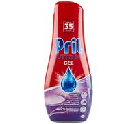 Pril Gel All in One Dissolvant Graisse Lessive Lave-vaisselle Liquide Multi-Action Sale Difficile, Pack de 35 Lavages