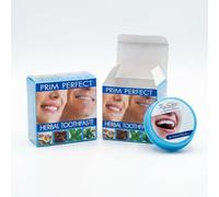 Prim Perfect Dentifrice Herbal aux Extraits de Plantes Menthol Camphre Girofle - Soin Buccal Quotidien - Lot de 2 x 25g