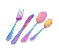 Prima Collection, Dream Set de 24 Couverts, Acier Inoxydable, Couleur: Rainbow, avec Coffret Cadeau (6 personnes)…