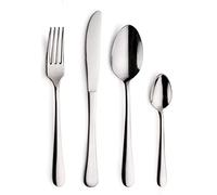 Prima Collection Living Set de 48 couverts en acier inoxydable sans nickel fabriqué en Italie 12 personnes