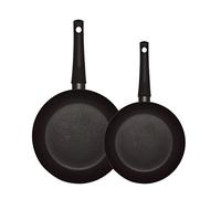 Prima Collection Lot de 2 poêles à induction, Ø 20-24 cm, noir