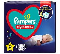 Pampers Night Pants Size 6 couches-culottes à usage unique pour la nuit 13+ kg 19 pcs