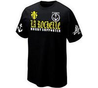 PRIMA ITALIA T-Shirt La Rochelle Rugby Supporter - réf PRIMATSR0114 (L)