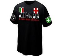 PRIMA ITALIA T-Shirt Ultras CURVA SUD Milano AC Italia Italie (L)