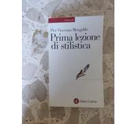 Prima lezione di stilistica