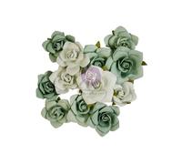 Prima Marketing Paper Flowers 12/Pkg-Mystical, Nature Academia