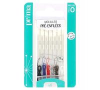 Prima Mercerie | Aiguilles à coudre | Aiguilles pré-enfilées | lot de 6 aiguilles