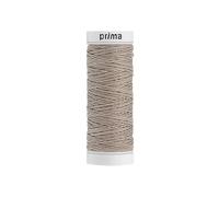 Prima Mercerie |Fil à coudre | fil de lin| bobine fil de 30 m| beige - taupe