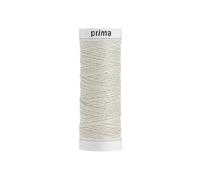 Prima Mercerie |Fil à coudre | fil de lin| bobine fil de 30 m| blanc - Blanc