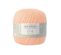 Prima Mercerie |Fil crochet |coton à crocheter |pelote 560 m (Corail)