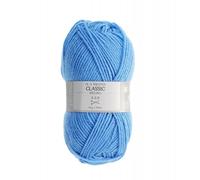 Prima Mercerie| Pelote tricot |fil à tricoter acrylique |pelote de 50g - azur