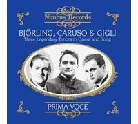 Prima Voce : Three Legendary Tenors