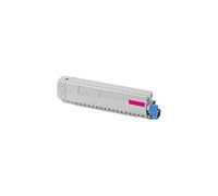 PRIMA4 - 47095702 Magenta Toner Compatible avec Imprimantes Oki C824, C834, C844-5k Pages