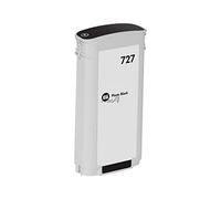 PRIMA4 - B3P23A 727 130ml Noir Photo Cartouche d'encre Compatible avec Plotter HP DesignJet T1500, T2500, T920