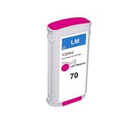 PRIMA4 - C9455A 70 130ml Magenta Clair Cartouche d'encre Pigmentée Compatible avec Plotter HP Z2100, Z3100, Z3200, Z5200