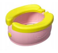 Primabobo Lot de 20 sacs jetables et housse de transport - Cuvette de toilette pliable pour bébés et enfants de 8 mois à 5 ans - Poids maximal supporté : 20 kg (rose)