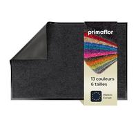Primaflor Clean 90x150cm Noir Paillasson Intérieur Anti-Salissures, Tapis d’Entrée Absorbant et Antidérapant, pour Couloir et Entrée, Dos Vinyle, Bordures Caoutchouc, 9 mm, Plusieurs Tailles