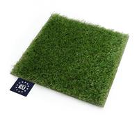 Primaflor Gazon Artificiel Korsika 30 mm Artificiel 400x50 cm Vert avec sous-Couche Brune, drainant, Stable aux UV - Tapis de Gazon/revêtement de Sol extérieur pour Jardin, terrasse, Balcon