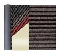 Primaflor - Ideen in Textil Tapis de Couloir GIN - Marron moucheté, 2,00m x 1,00m, Tapis de Couloir Passage, Tapis Antidérapant Robuste pour Cuisine et Couloir