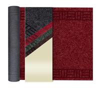 Primaflor - Ideen in Textil Tapis de Couloir Primavera - Rouge, 0,66m x 2,00m, Tapis Au Mètre Robuste et Antidérapant | Tapis de Passage pour Entrée, Cuisine, Couloir