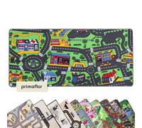Primaflor - Ideen in Textil Tapis de Jeux Route et Circuit Voiture Enfant de Haute Qualité (95 x 200 cm, City)