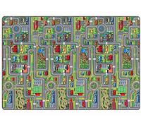 Primaflor - Ideen in Textil Tapis de Jeux Rues 1,60m x 2,00m - Tapis Route - Tapis de Jeu Enfant - Tapis Circuit Voiture - Tapis Chambre Enfant de Haute Qualité