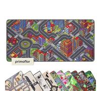Primaflor - Ideen in Textil Tapis de Jeux - Tapis Route - Tapis Circuit Voiture - Tapis Enfant de Haute Qualité (95 x 200 cm, Big City)