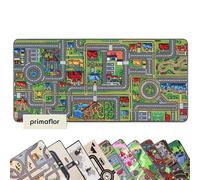 Primaflor Tapis de jeu pour enfants, avec design urbain, 140 x 200 cm, facile d'entretien, avec routes