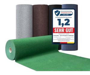 Primaflor Tapis de Gazon Comfort 133x150 cm Vert Gazon Artificiel extérieur 5 mm, Doux, Surface Plane, perméable à l’Eau, Dos à Picots antidérapants, Largeur 2 ou 4 m au mètre Jusqu’à 50 m