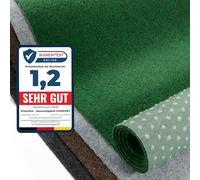 Primaflor Tapis de Gazon Comfort 400x500 cm Vert Gazon Artificiel extérieur 5 mm, Doux, Surface Plane, perméable à l’Eau, Dos à Picots antidérapants, Largeur 2 ou 4 m au mètre Jusqu’à 50 m