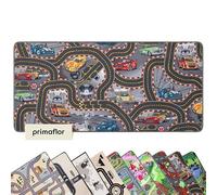 Primaflor Tapis de jeu avec design Cars - Tapis de jeu pour enfants - 140 x 200 cm - Facile d'entretien - Avec routes