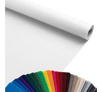 Primaflor Tapis de Mariage Dublin - Blanc, 1,00m x 5,00m, Tapis D'événement, Cérémonie, Fête, Gala et Autres | Résistance au feu B1 | Tapis au Mètre