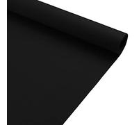 Primaflor Tapis de Mariage Dublin - Noir, 1,00m x 3,50m, Tapis D'événement, Cérémonie, Fête, Gala et Autres | Résistance au feu B1 | Tapis au Mètre