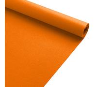 Primaflor Tapis de Mariage Dublin - Orange, 1,00m x 10,00m, Tapis D'événement, Cérémonie, Fête, Gala et Autres | Résistance au feu B1 | Tapis au Mètre