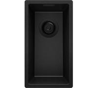 PRIMAGRAN Evier sous Plan au Meuble 30cm + Kit de Vidage, 26x47cm