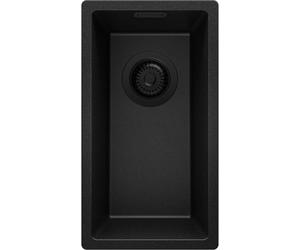 PRIMAGRAN Evier sous Plan au Meuble 30cm + Kit de Vidage, 26x47cm
