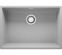 PRIMAGRAN Evier sous Plan au Meuble 70cm + Kit de Vidage, 66x47cm