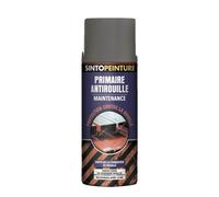 Sinto Primaire anti-rouille aérosol 400 ml 920415 pour fer et métal Gris métal