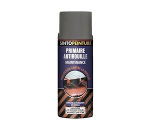 Primaire anti-rouille aerosol SINTO - Teinte: gris metal