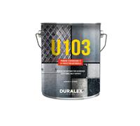 Primaire d'accrochage et de protection antirouille U103 noir impérial 3L - DURALEX - 110100421