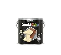 Primaire de protection antirouille et finition CombiColor Original ivoire clair RAL 1015 seau 2,5 l RUST-OLEUM 7342.2.5
