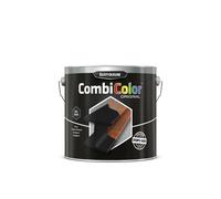 Primaire de protection antirouille et finition CombiColor Original noir foncé RAL 9005 seau 2,5 l RUST-OLEUM 7379.2.5