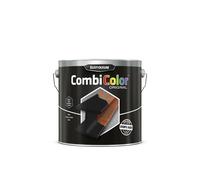 Primaire de protection antirouille et finition CombiColor Original noir mat seau 2,5l - RUST-OLEUM - 7378.2.5